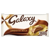 Galaxy Milk Chocolate LARGE GIFTING BAR - 360g